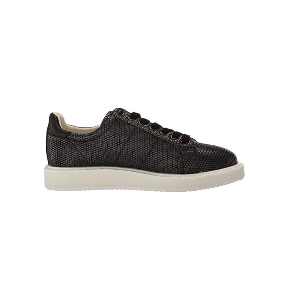 Lauren Ralph Lauren Angeline Sneaker Black Woven Size 8 NWT - Picture 11 of 12